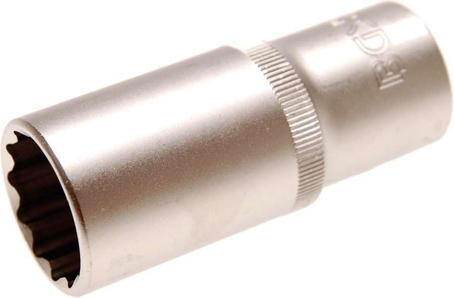 BGS na klucz nasadowy, głęboki, 12-kątne, 1/2 cala, 24 MM, 1 sztuki, 10688 10688