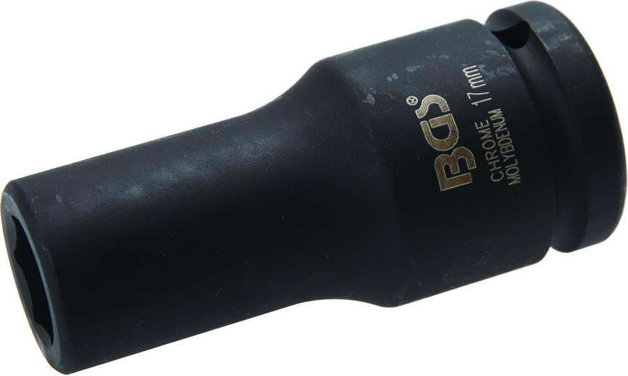 BGS nasadka udarowa, głęboka, 17 MM, 3/4 cala, 1 sztuki, 5717 5717