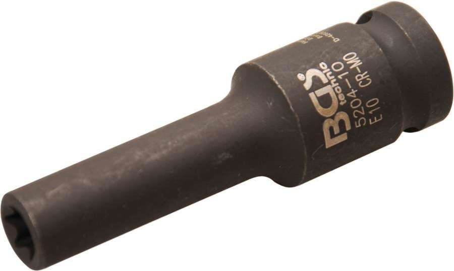 BGS Wkładka klucza nasadowego z profilem E, głębokość | 12,5 mm (1/2