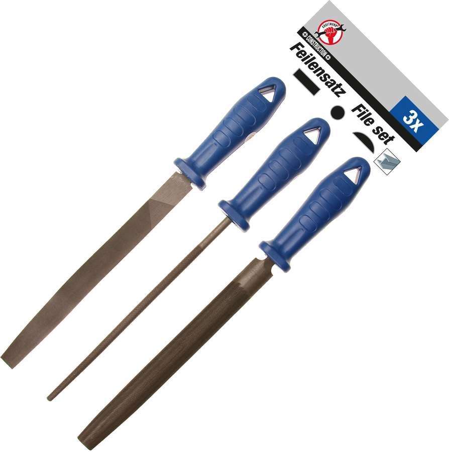 Kraftmann pilnik, zestaw 3-częściowy, 200 MM, 50210