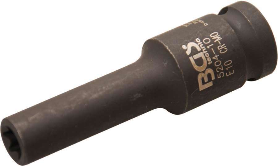 BGS Wkładka klucza nasadowego z profilem E, głębokość | 12,5 mm (1/2