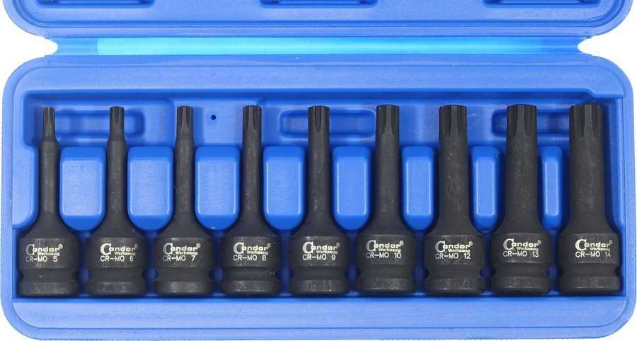 Condor Werkzeug Nasadki Ribe M5-M14, 1/2