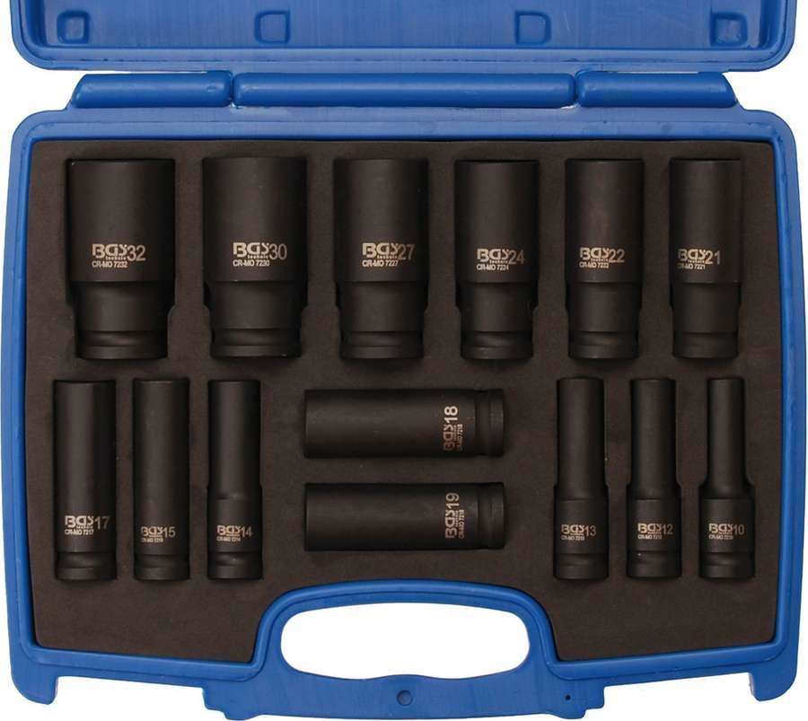 BGS nasadka do kluczy nasadowych wstawki 12,5 (1/2), 10  32 MM, 14-częściowy, 1 sztuki, 5207