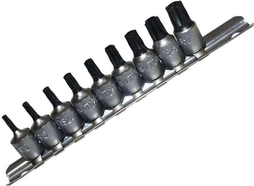 Condor Werkzeug Nasadki Torx Plus 5-kątne z otworem TS10-TS50, 1/4