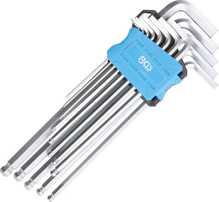 BGS Technic Klucze imbus 1.27-10 mm z kulką, 13 szt. B.9799