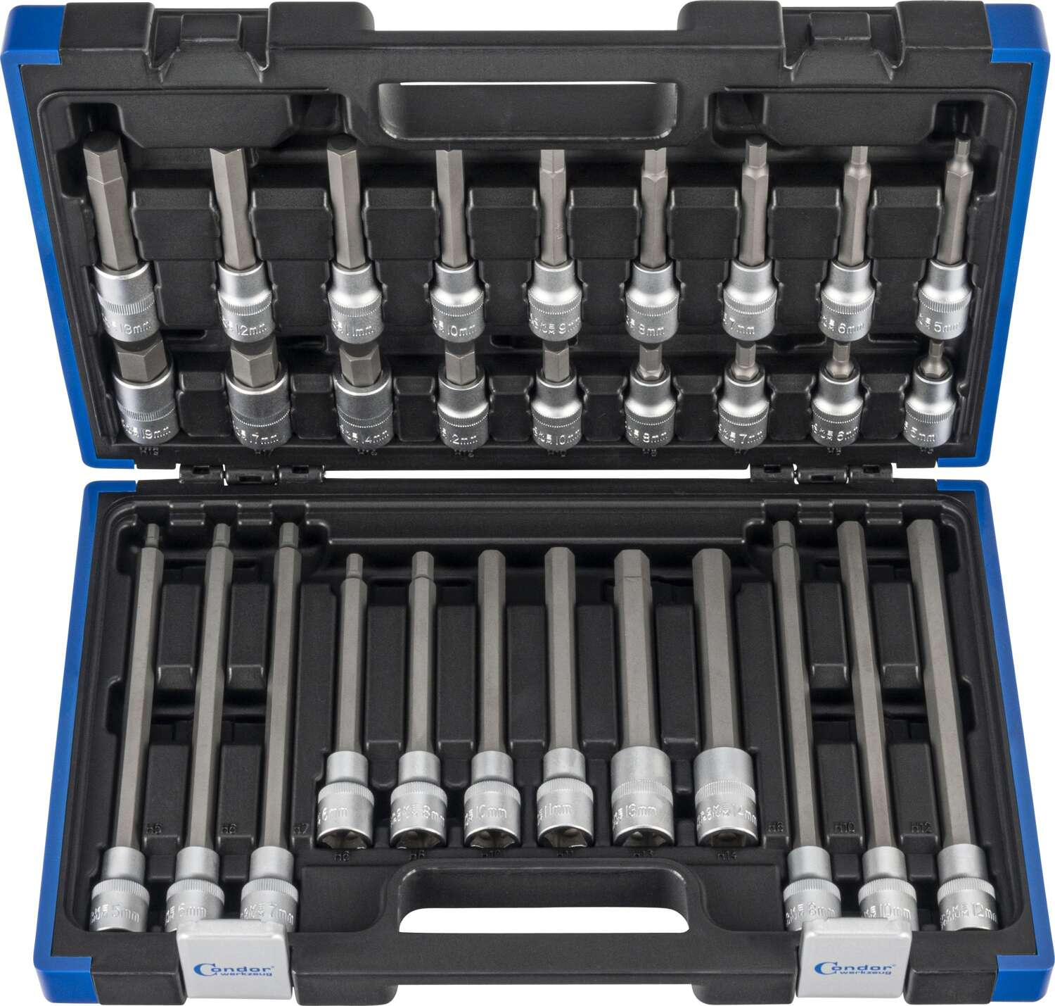 Condor Werkzeug Nasadki imbus 5-19 mm, 1/2