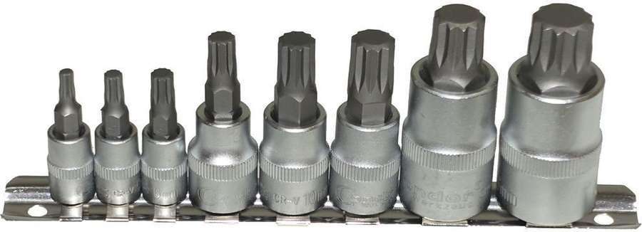 Condor Werkzeug Nasadki wielowpust M4-M16, 8 szt. C.1109
