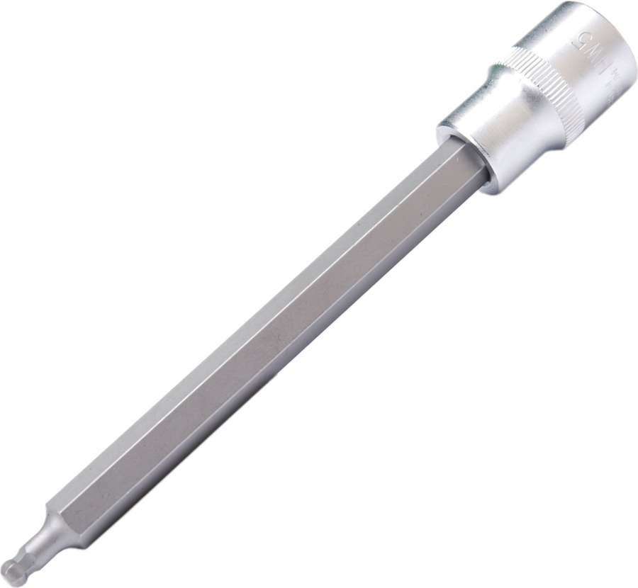 BGS wkładka bit 12,5 MM, wewnątrz 6-kątne, 5 X 160 MM z głowicą kulową, 1 sztuki, 5184-hb5