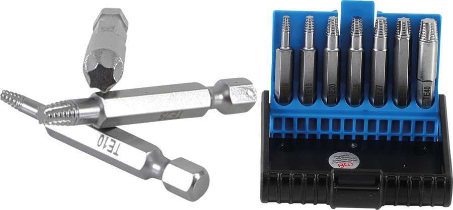 Bgs Technic Wykrętaki trzpieniowe Torx T10-T40, 7 szt. B.5284