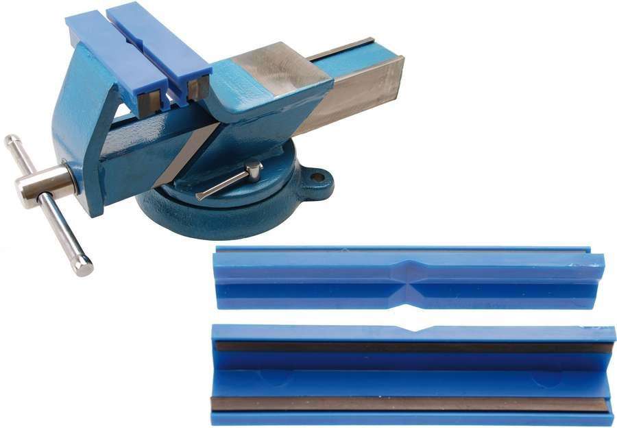 BGS 3046 nakładki ochronne na szczęki imadła, 2 części, 125 mm