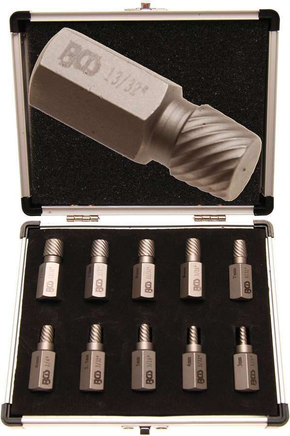 BGS śruba z zestawem obrotowy, 10-częściowy, 1 sztuki, 8547