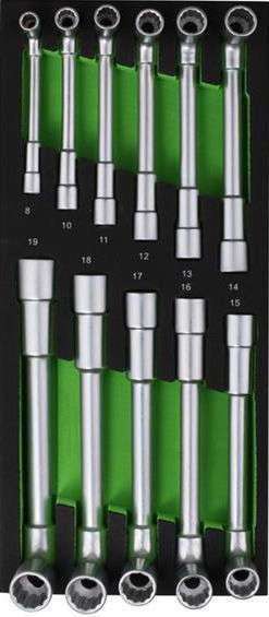 JBM Wkład wózka - klucze fajkowe, 11 el. WD.11995