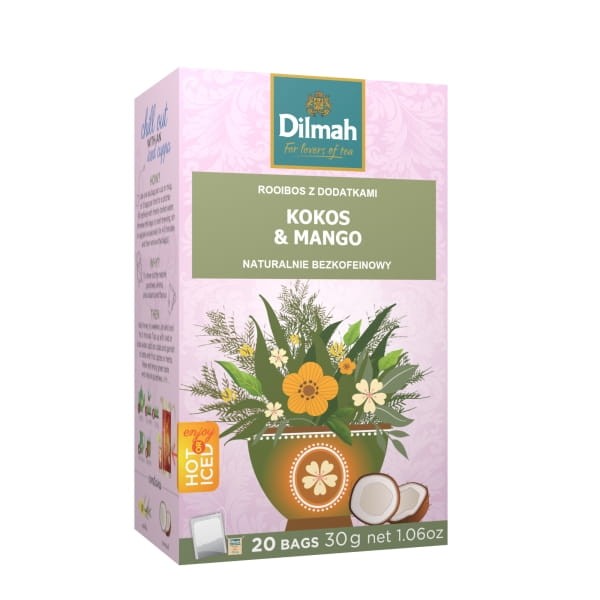 Dilmah Napar 30g Rooibos, Kokos & Mango ex20