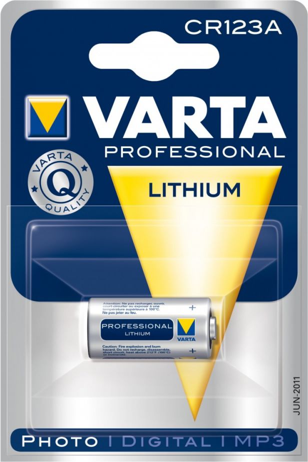 Varta Bateria Professional Lithium CR123 1 szt.