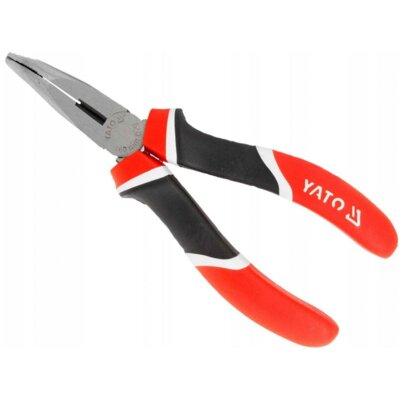 YATO szczypce wydłużone wygięte CrV 160mm YT-1945