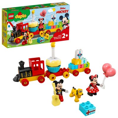 LEGO Duplo URODZINOWY POCIĄG MYSZEK MIKI I MINNIE 10941