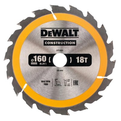 DeWalt DT1931 Tarcza Pilarska Do Drewna 18 zębów