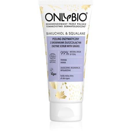 ONLYBIO Bakuchiol&Squalane Enzyme Scrub With Grains 75ml