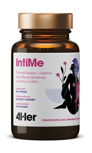 Healthlabs IntiMe 4Her (30 kaps) Probiotyk Intymny Dla Kobiet HealthLabs hlb-005