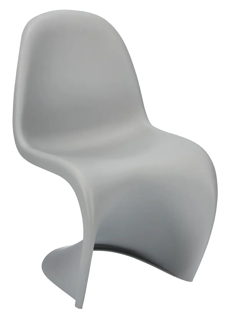 Designerskie jasnoszare krzesło M5-B45