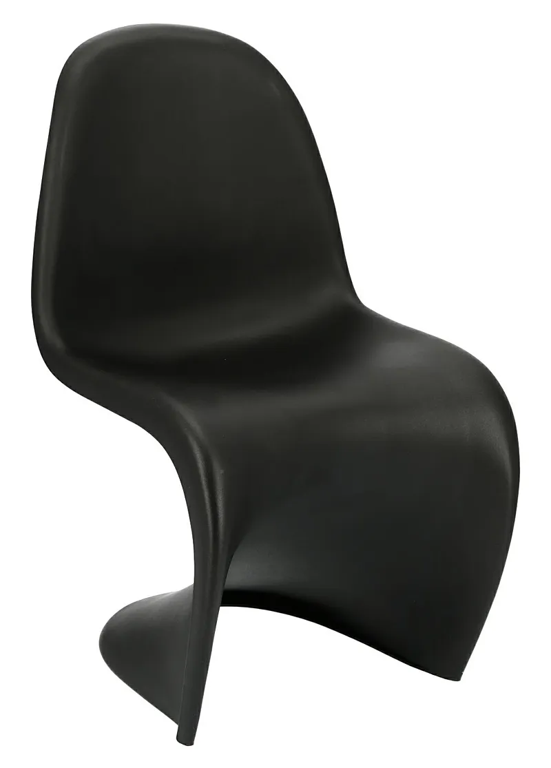 Designerskie czarne krzesło A7-G29