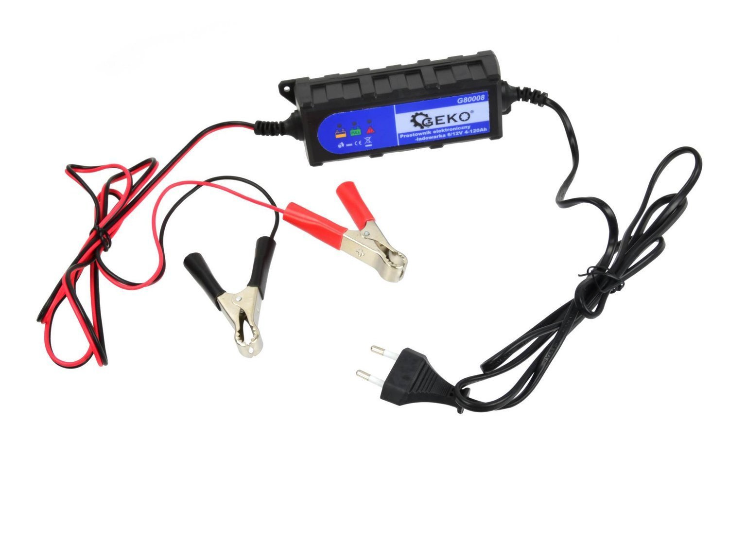 Geko Prostownik ładowarka 6/12V 4-120Ah GEKO G80008 G80008
