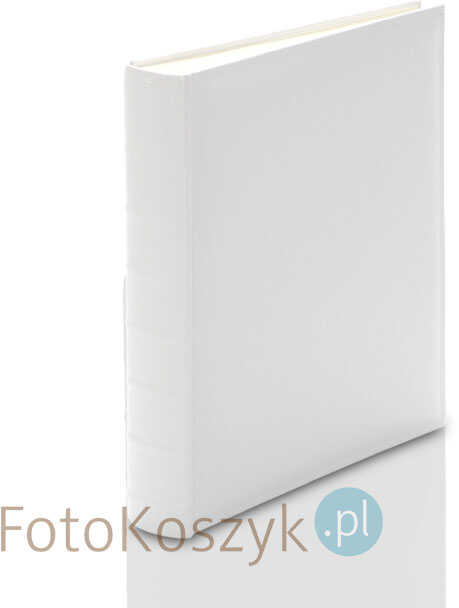 Biały album na zdjęcia wklejane (tradycyjny 60 kremowych stron)