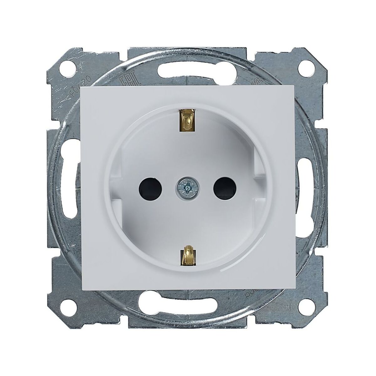 Schneider Electric Sedna Gniazdo pojedyncze b/u SCHUKO białe SDN3000121 0001-00000-53278 [6007520]