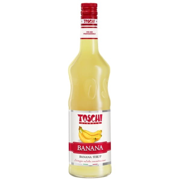Toschi Toschi Banana Syrup 1000 ml Syrop Bananowy 8008310050311-P45