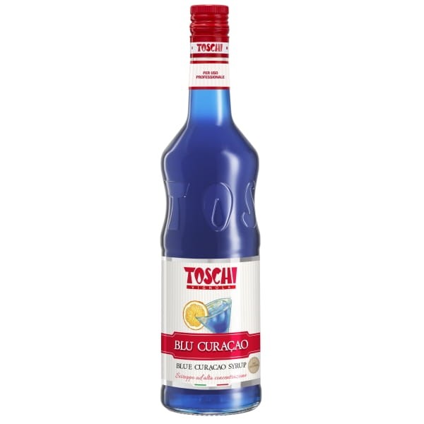 Toschi Toschi Blu Curacao Syrup 1000ml Syrop Blu Curacao 8008310040602-P46