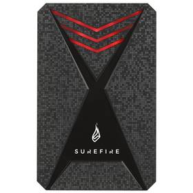 zewnętrzny dysk SSD SureFire Gaming Bunker SSD USB 3.2 Gen 1 1TB (53684) Czarny