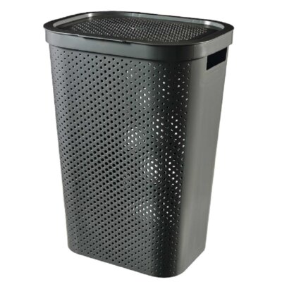 Curver Kosz na pranie do magla Infinity 59L ciemno-szary Recycled 245662
