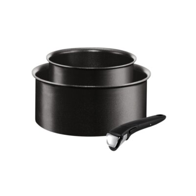 Tefal kuchenki l6549502 zestaw garnków  Ingenio 5 Performance Czarna 3-częściowy  do wszystkich kuchenek, również indukcyjnych L6549502