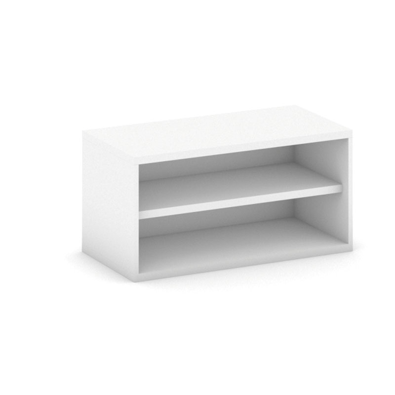 B2B Partner Nadstawka na szafę Mirelli A+, 800 x 400 x 400 mm, biały 437451