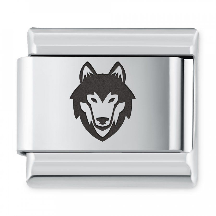 Murrano ITALIAN CHARMS Symbole Zwierzęta Wilk IH-248
