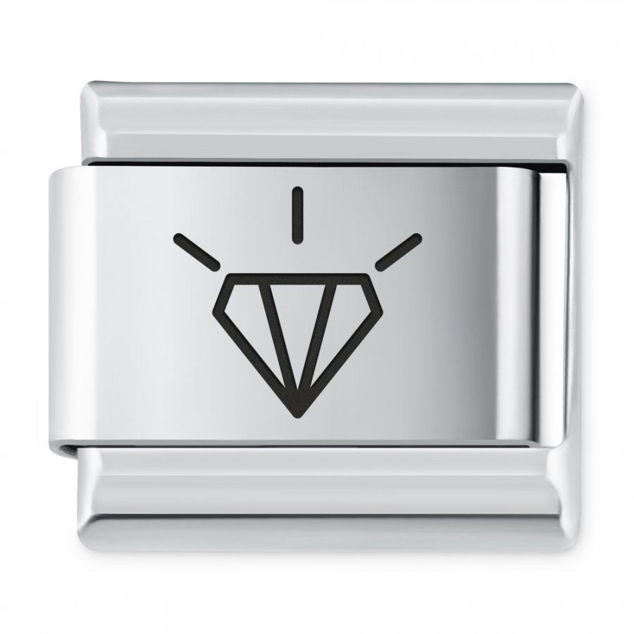Murrano ITALIAN CHARMS Symbole Miłosne Brylant IH-121