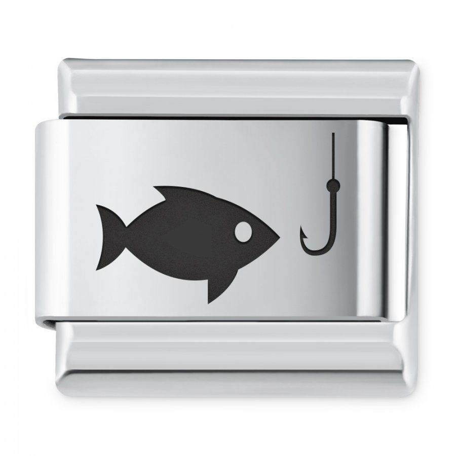 Murrano ITALIAN CHARMS Symbole Hobby Rybka IH-203