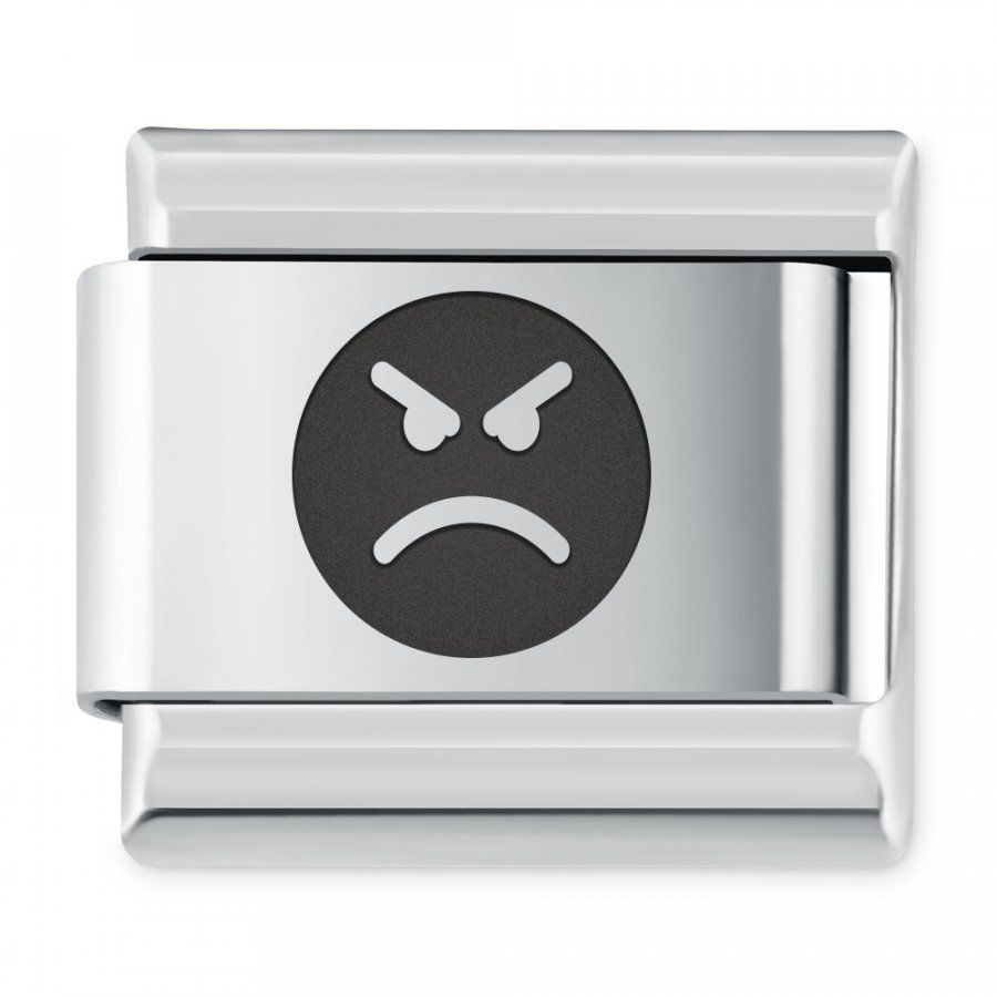 Murrano ITALIAN CHARMS Symbole Emocje Emotka Złość IH-180