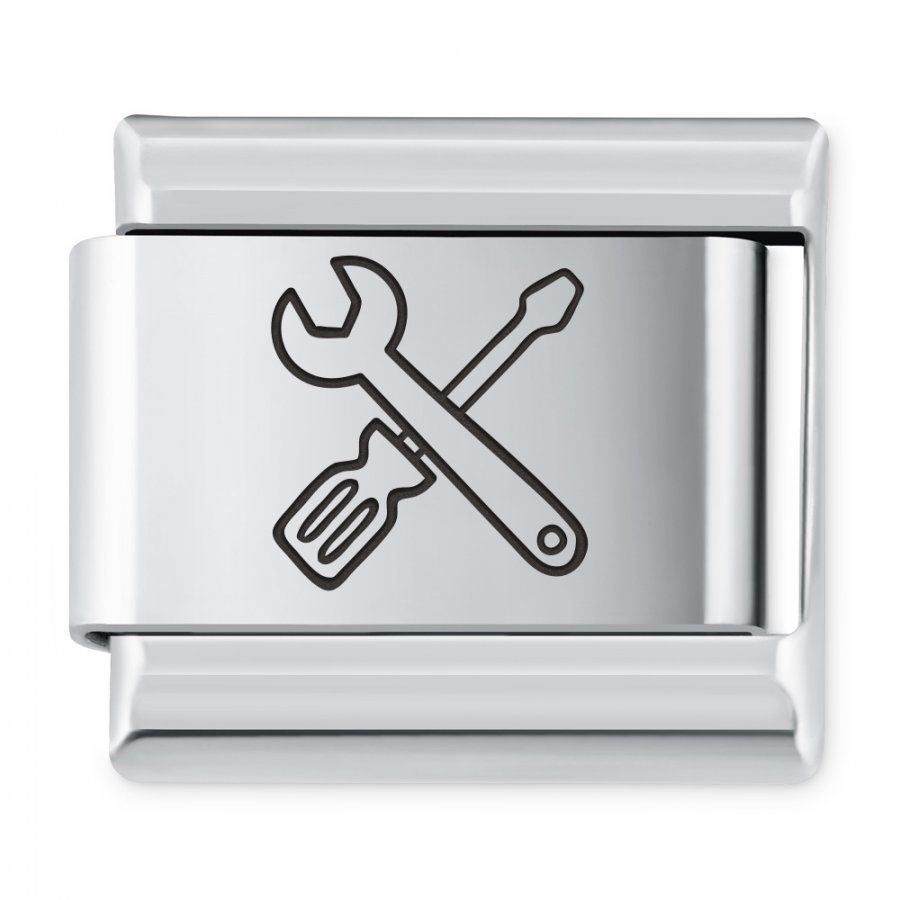 Murrano ITALIAN CHARMS Symbole Hobby Narzędzia IH-199