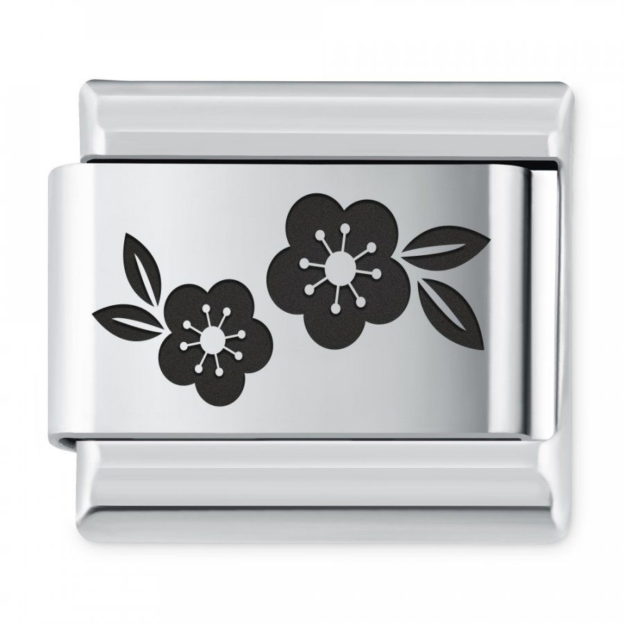 Murrano ITALIAN CHARMS Symbole Roślinne Zawilec IH-223