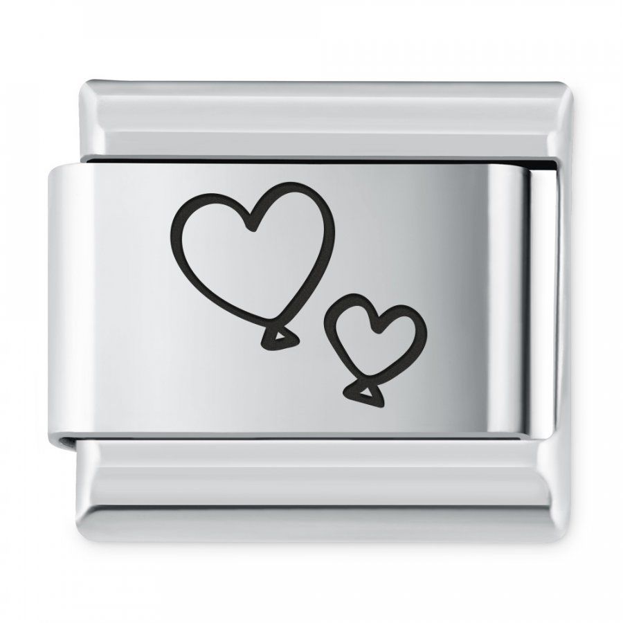 Murrano ITALIAN CHARMS Symbole Miłosne Serce IH-146