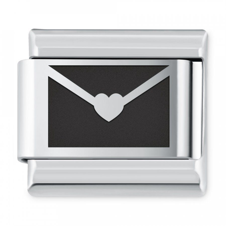 Murrano ITALIAN CHARMS Symbole Miłosne List IH-129