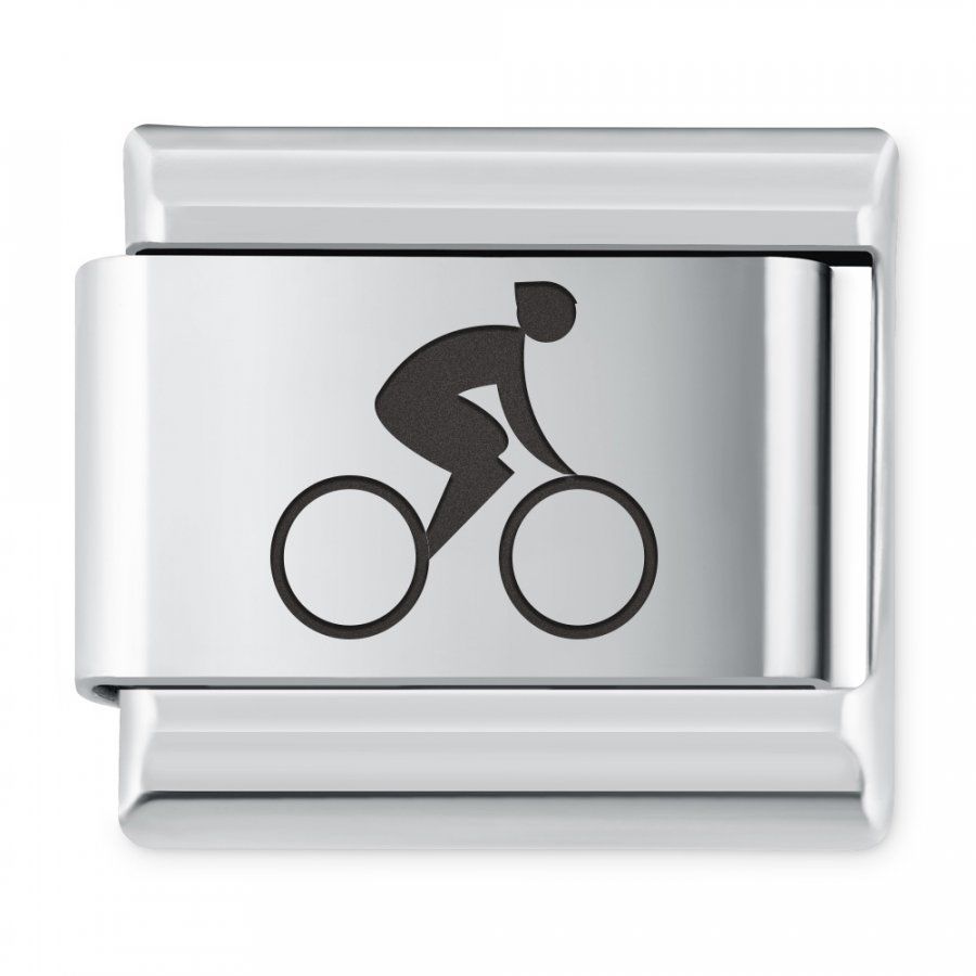 Murrano ITALIAN CHARMS Symbole Sportowe Jazda Na Rowerze IH-213