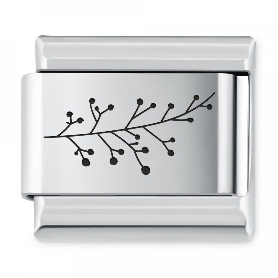 Murrano ITALIAN CHARMS Symbole Roślinne Jarzębina IH-228