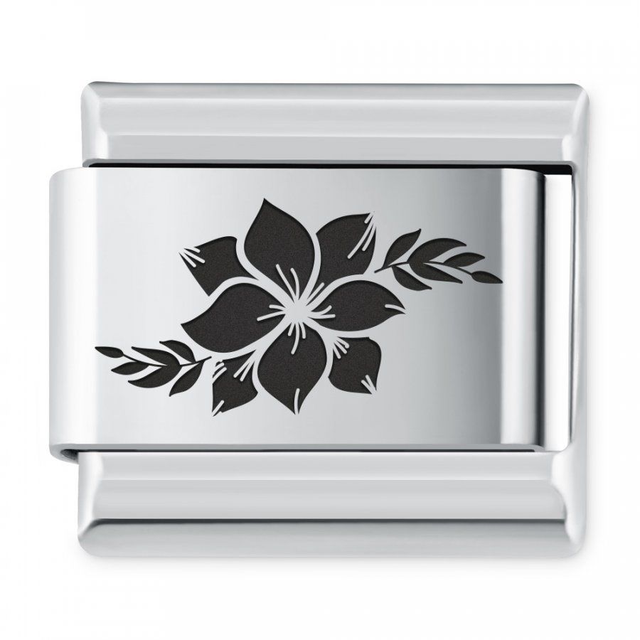 Murrano ITALIAN CHARMS Symbole Roślinne Lilia Wodna IH-219