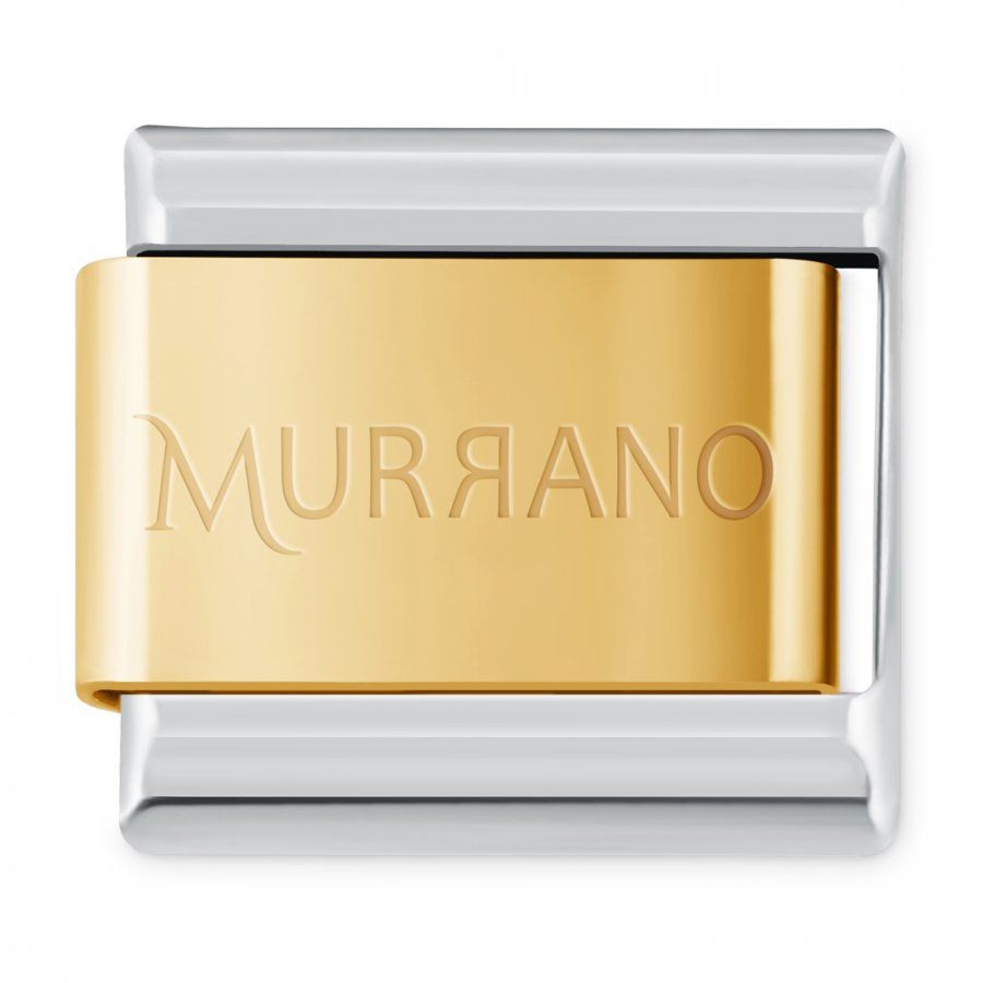 Murrano Element Bazowy ITALIAN CHARMS Silver&Gold IH-064