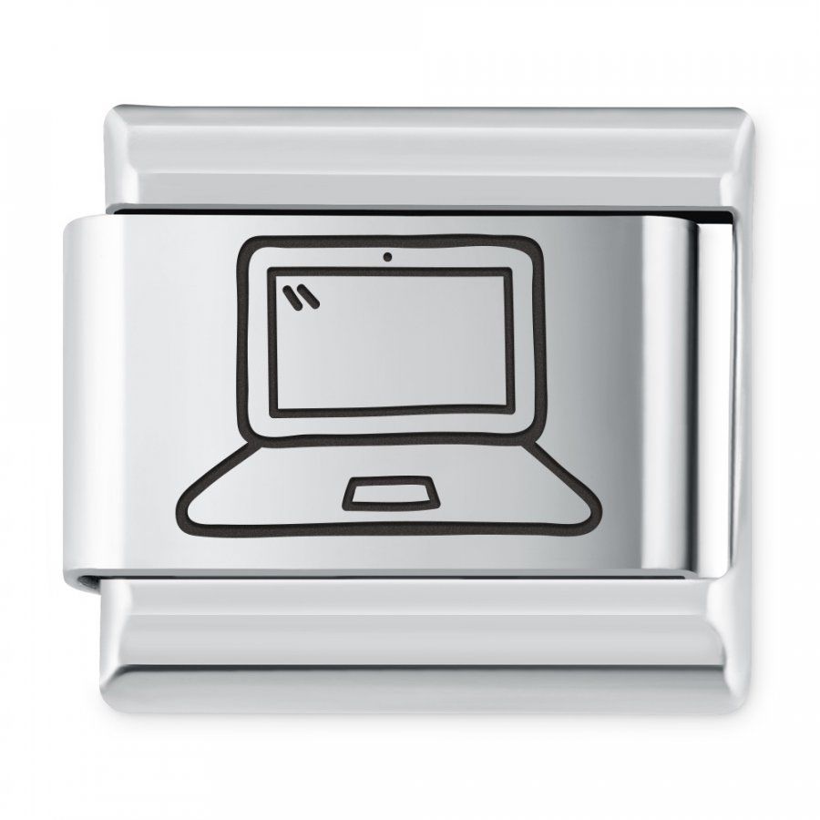 Murrano ITALIAN CHARMS Symbole Hobby Komputer IH-193