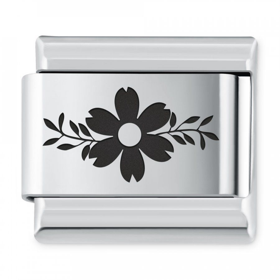 Murrano ITALIAN CHARMS Symbole Roślinne Fiołek IH-224