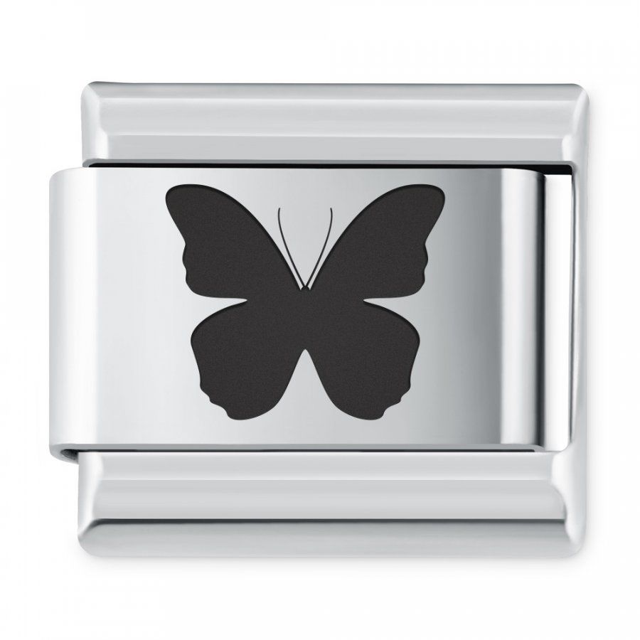 Murrano ITALIAN CHARMS Symbole Zwierzęta Motyl IH-243