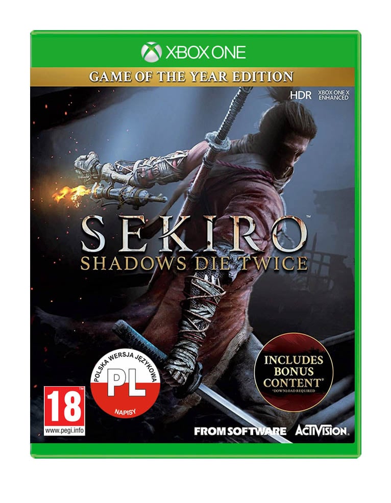 SEKIRO SHADOWS DIE TWICE / XBOX ONE / SKLEP WARSZAWA / URSYNÓW MOKOTÓW / CH LAND - METRO SŁUŻEW / 533 111 700